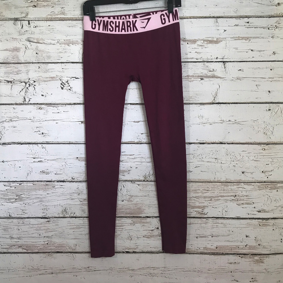 Gymshark Pants - GymShark Pink and Dark Pink Fit Leggings
